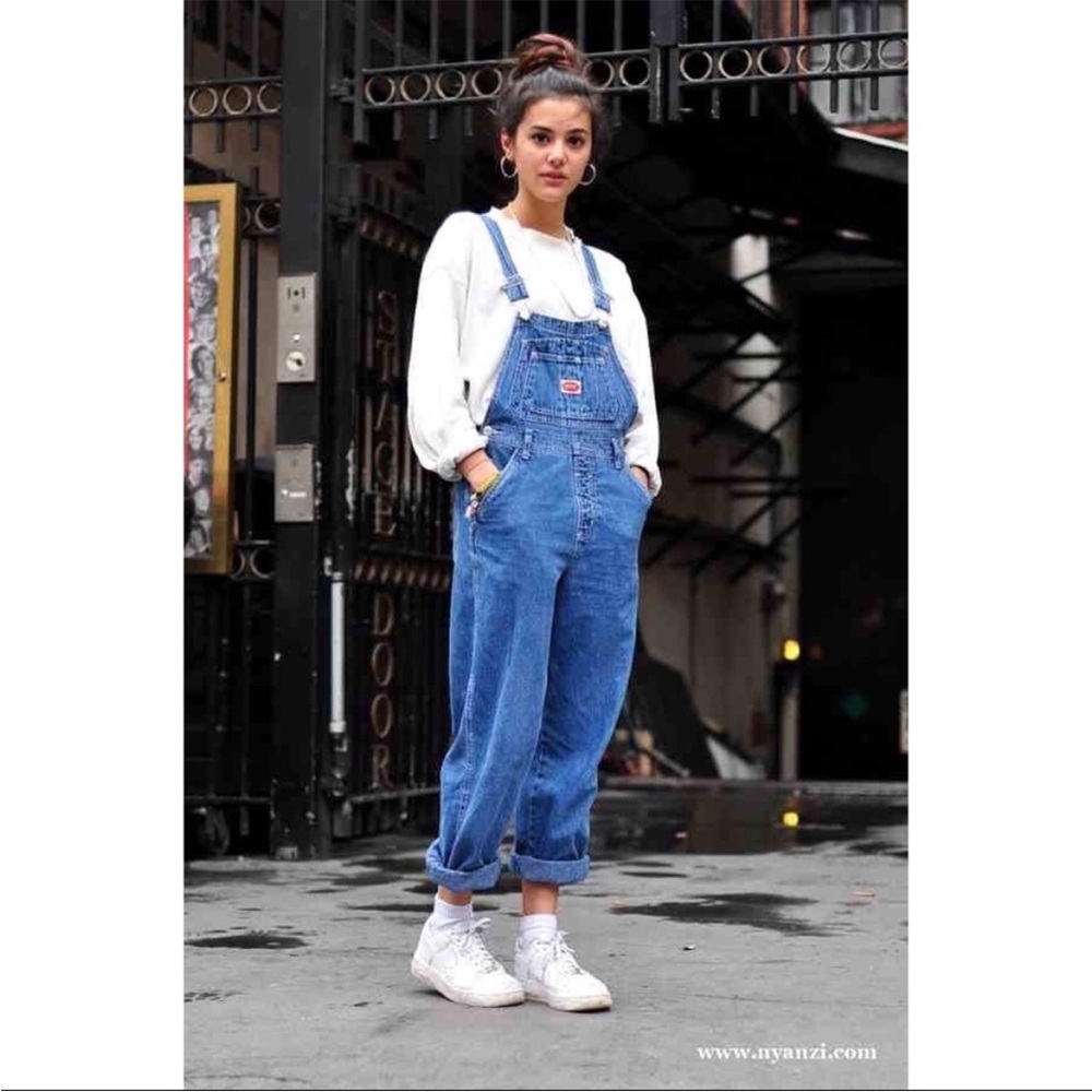 Key Denim Bib Overalls Dungarees Size Small